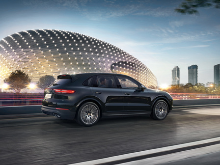 The new Cayenne S.